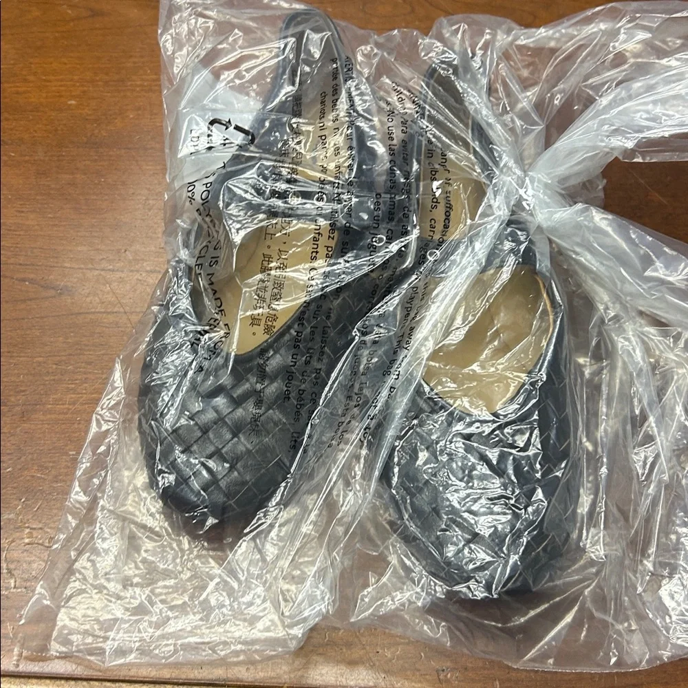 Madewell Dark Brown Woven Leather Mary Jane Flats 7